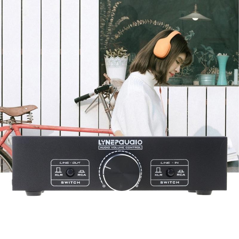 2 Input To 2 Output Fully Balanced Signal Passive Stereo Selectors Switcher Switcher Sound Converters Volumes Adjustable