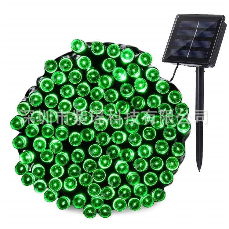 200LED Solar Christmas Lights - Flashing Multicolor Outdoor String for Holiday Parties