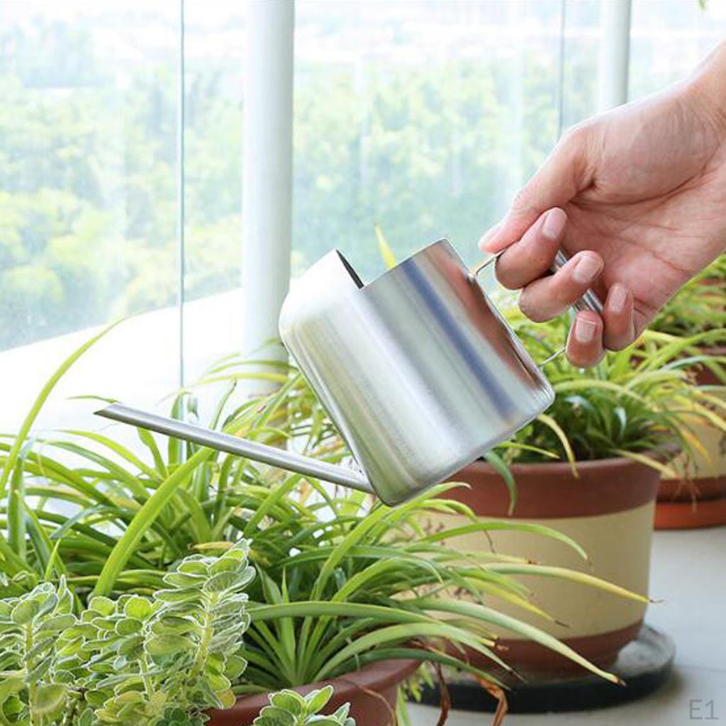 indoor and outdoor Watering Can Vintage Metal Spout Plants Flowers Home Decor