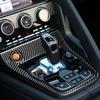 For Jaguar F-TYPE 2013-2024 Carbon Fiber Center Console Gear Shift Frame Car Accessories Interior Decorative Cover Stickers Trim