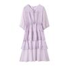 Plus-size Women's Summer Soft Style Cake Dress, Loose and Slimming, Sweet and Charming Dress