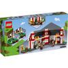 LEGO Minecraft Rote Stallung 21187, Spielzeug, Bausteine, Geschenk, Videospiel, Haus, Jungen und Mädchen, Ab 9 Jahren