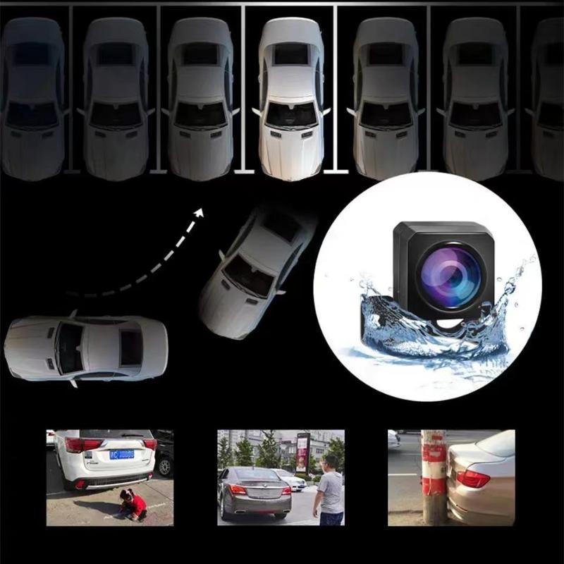 10 Inch Streaming Media Driving Recorder, Rearview Mirror, Three Lens WiFi High-definition with Reverse Rearview Touch Screen