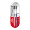 Slim Soft Charcoal Spiral Toothbrush