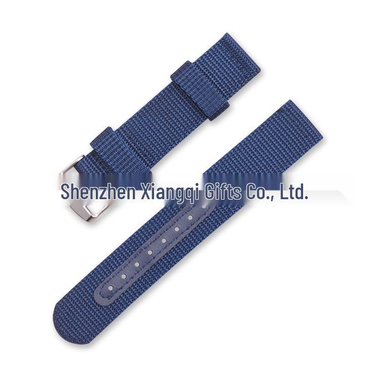 

Waterproof Thickened Nylon Canvas Watch Strap - Outdoor Sports, 18|20|22|24mm 20mm