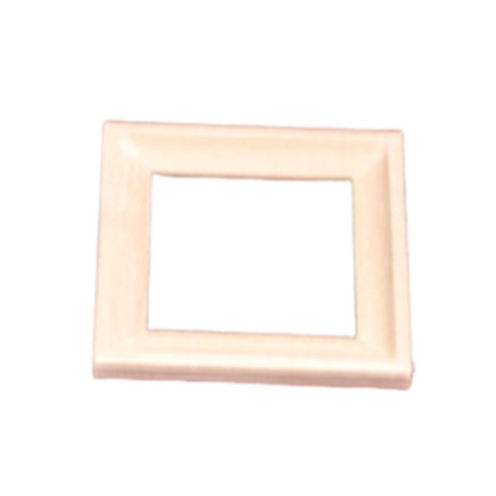 Realistic Wood Zakka Realistic Pretend Play Display Picture Frame Model Toy Vintage 1:12 Doll House