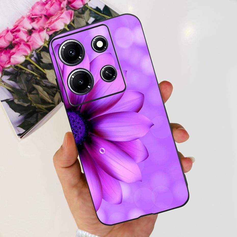 Fashion Butterfly Phone Case For Infinix Note 30i Note30 Pro 2023 Soft Silicone TPU Back Cover For Infinix Note 30 Pro Note30i