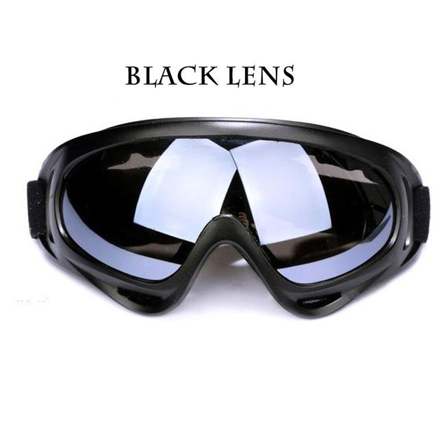 Motorradbrille Anti-Blend Motocross-Sonnenbrille Sport Skibrille Winddicht Staubdicht UV-Schutz Gears Zubehör