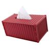 Innovative Mini Container Tissue Box Plastic Paper Towel Holder Elegant Napkin Dispenser for Kitchen and Living Room