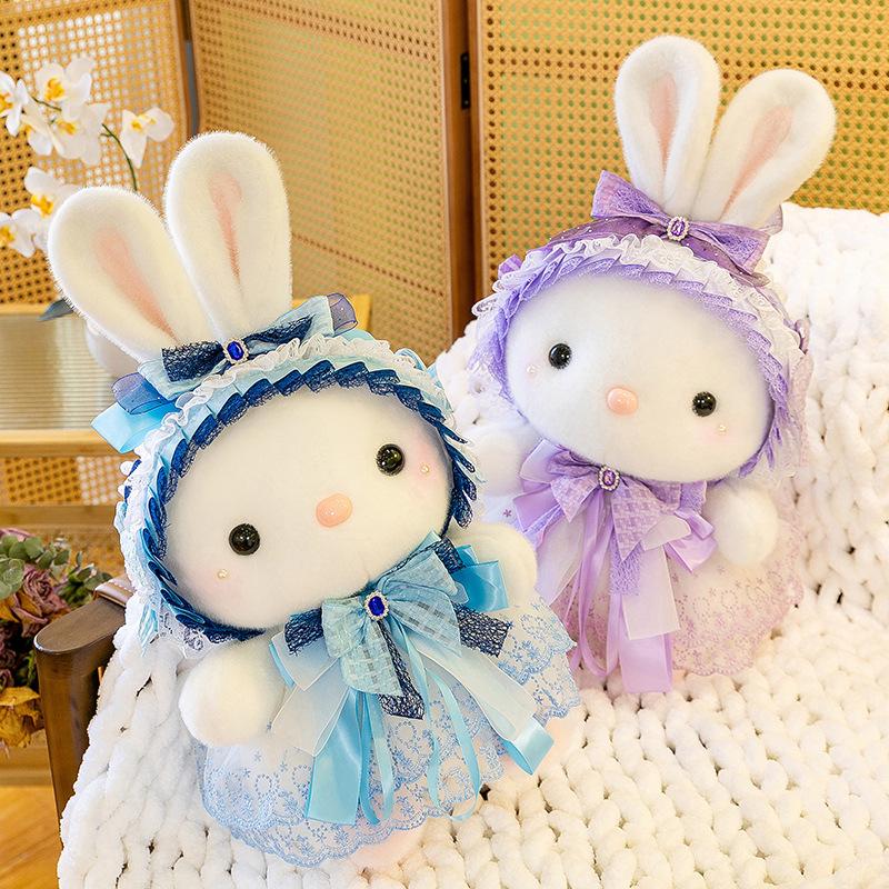 New Cute Doll Doll Lisa Rabbit Doll Plush Toy Rabbit Rag Doll Lolita Gift Women