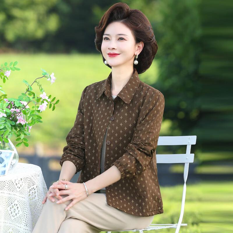 Blusa Primaverile Elegante da Donna di Mezza Età