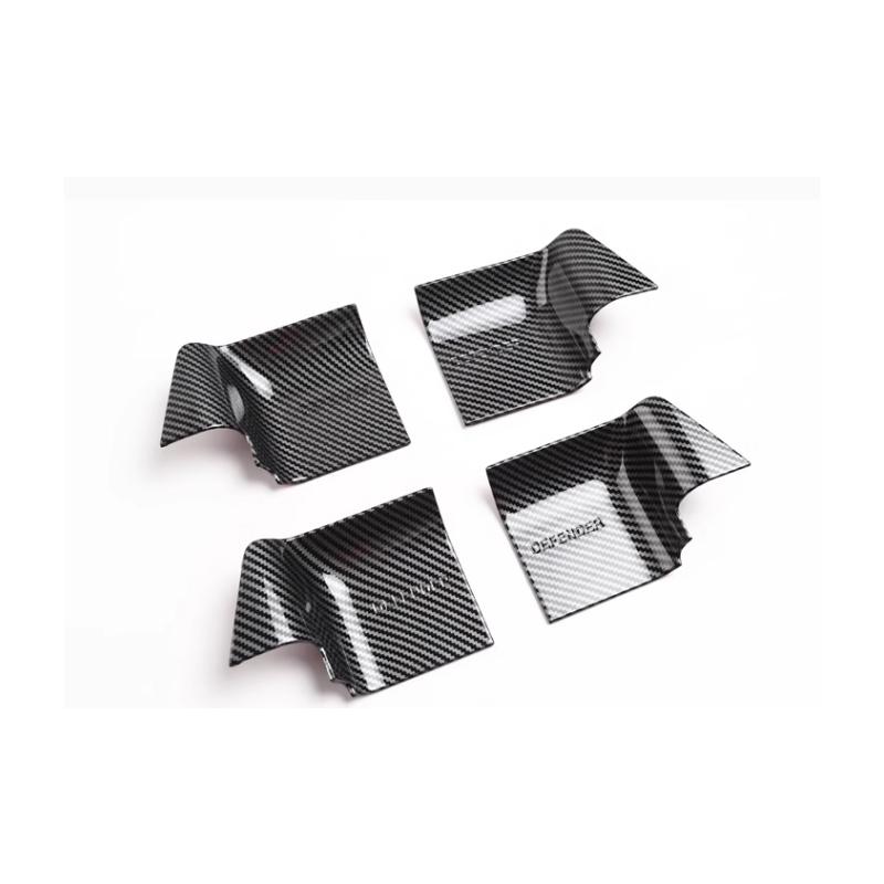 For Land Rover Defender 90 110 130 2020-2024 car styling ABS Car Inner Door Bowl Cover Trim Sticker Car Accessories YU0