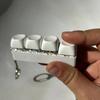 Build Your Own Keyboard Keychain, 9 Keys Diy Fidget Toy With Asmr Click Sound, Custom Mechanical Keyboard Feel Stress Relief Key