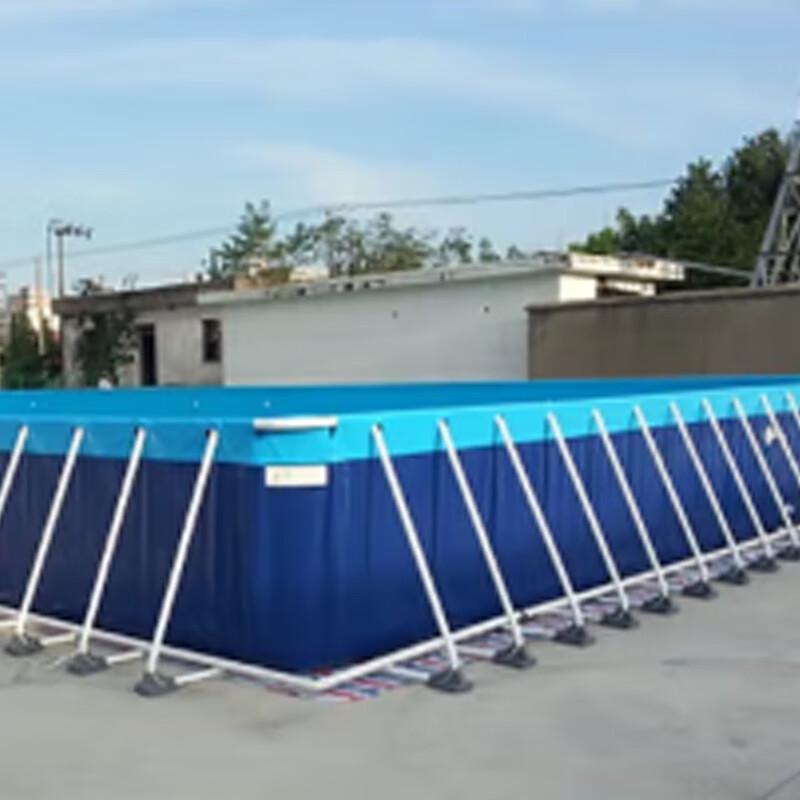 Zhixin Cloud-Colored Frame Swimming Pool Set