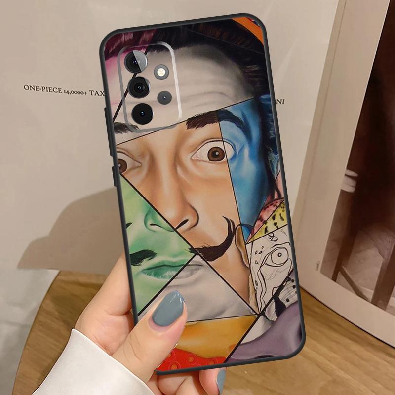 Salvador Dali Kunst Voor Samsung Galaxy A53 A33 A13 A23 A15 A25 A35 A55 A51 A71 A12 A32 A52 A14 A34 A54 Hoesje