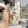 Cartoon Yoshitomo Nara Phone Case For S25 Ultra Samsung S26 S24 Fe S22 S20 S23 21 Plus A54 A34 A53 A16 Glass Cover