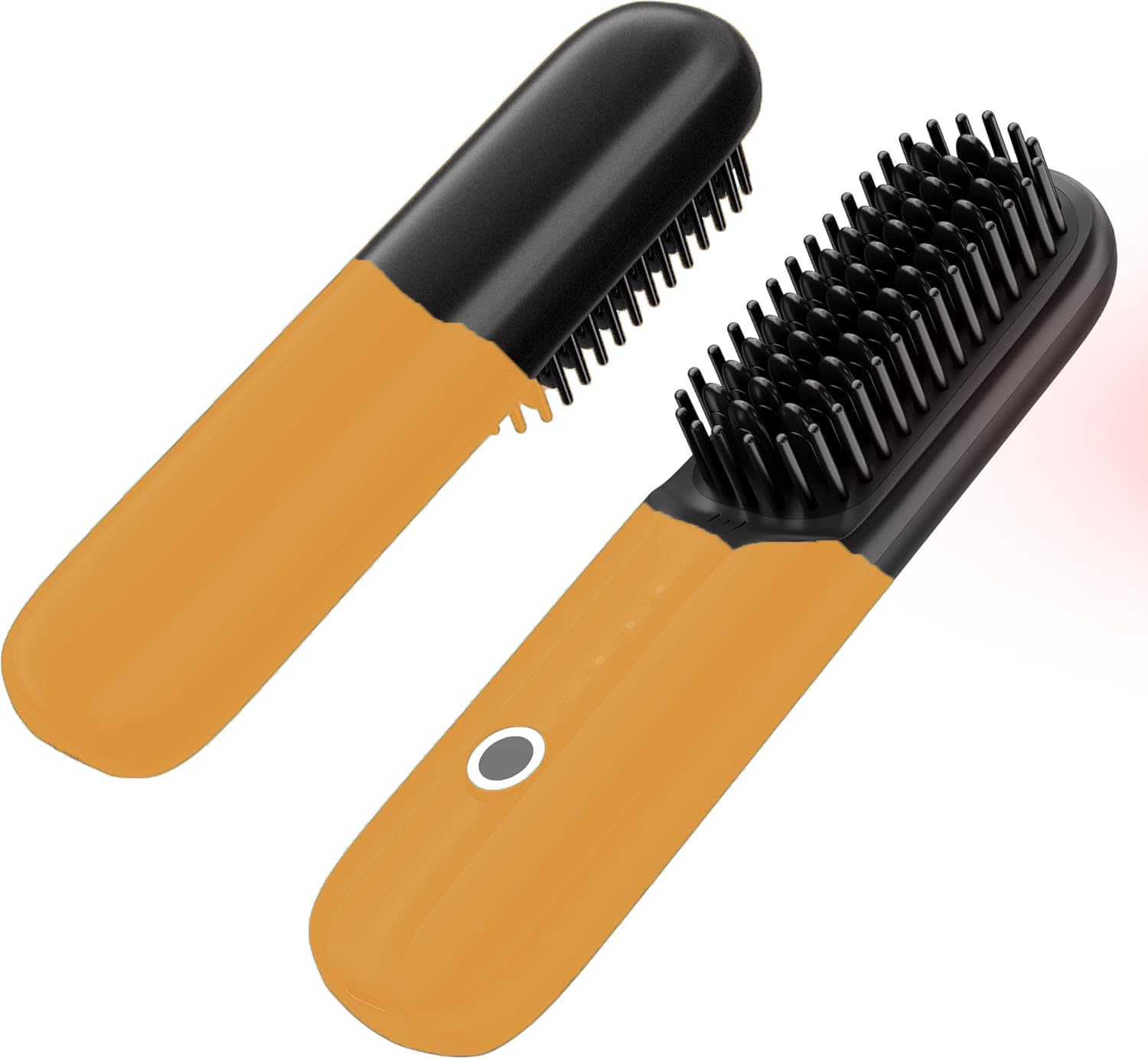 

Cordless Hair Straightener Fast Heating 3 Temperature Portable Straightener Brush for Auto USB Mini Negative Ion Hot Cam for Travel Brush, Settings,