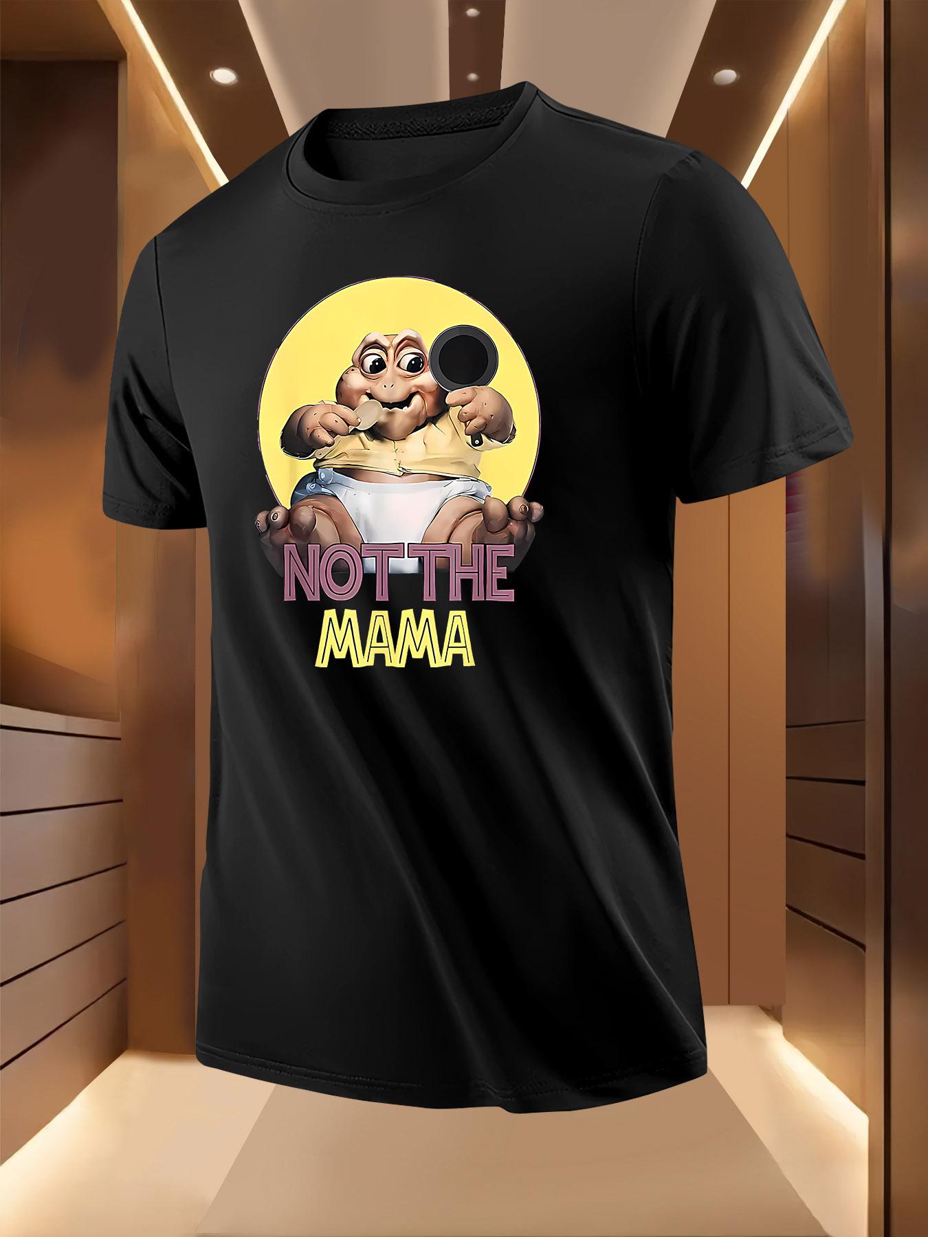 Not the Mama Turtle Graphic Tshirt - Casual Short Sleev... XXXL