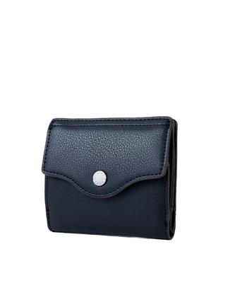 Thin Wallet Flap Folding Wallet Compact