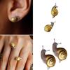 Eye catching Snail Ear Adornments Dainty Snail Earrings Charm for Man and Women