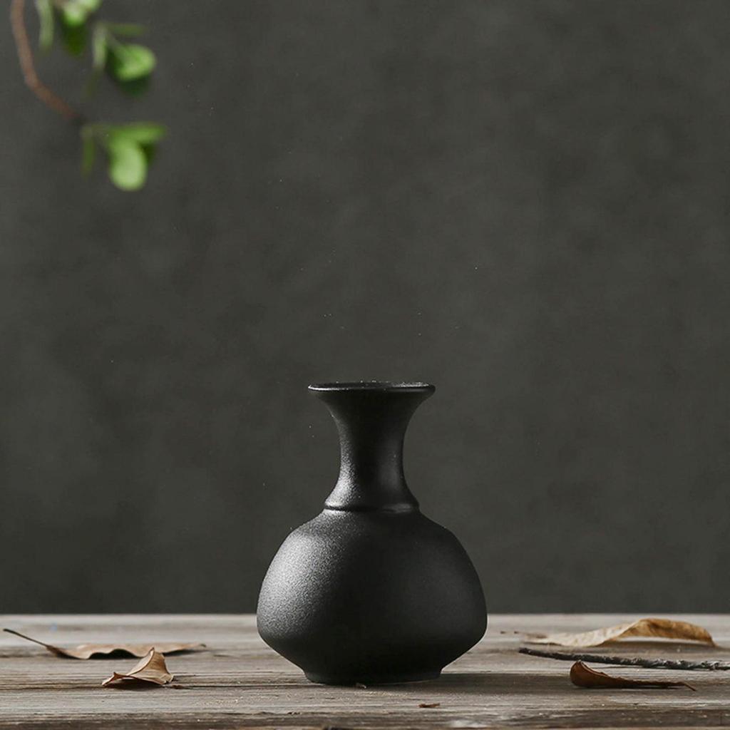 Artistic Ceramic Container for Flowers On Bookshelf Or Table