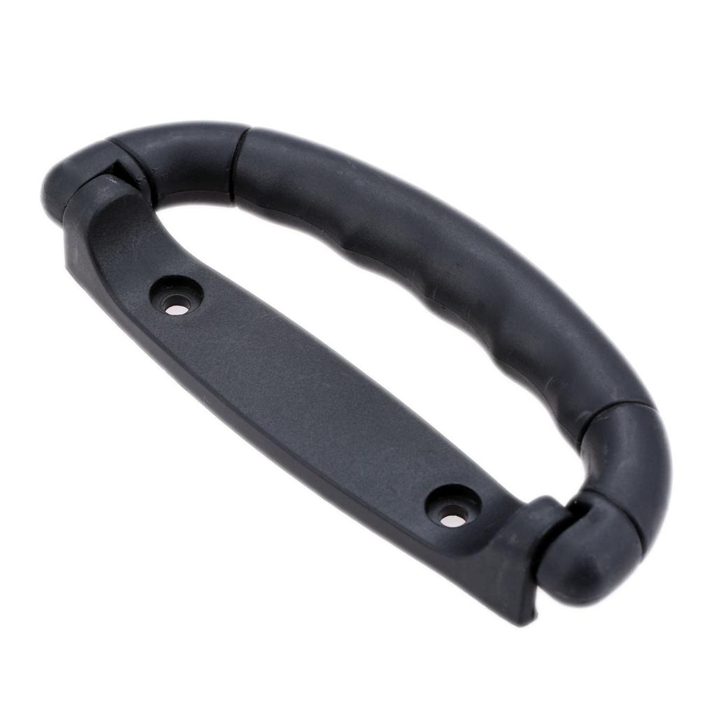 1pc Black Plastic Luggage Handle Suitcase Strap Pull Air Case Flight Bag Luggage Grip Antislip Knob 108/125/160mm Box Replace