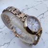 Used Working item Citizen xC Eco Drive pink gold wristwatch with box extra frames available