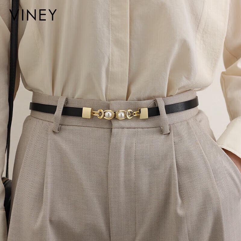 Viney Women's Fashion Cowhide Belt