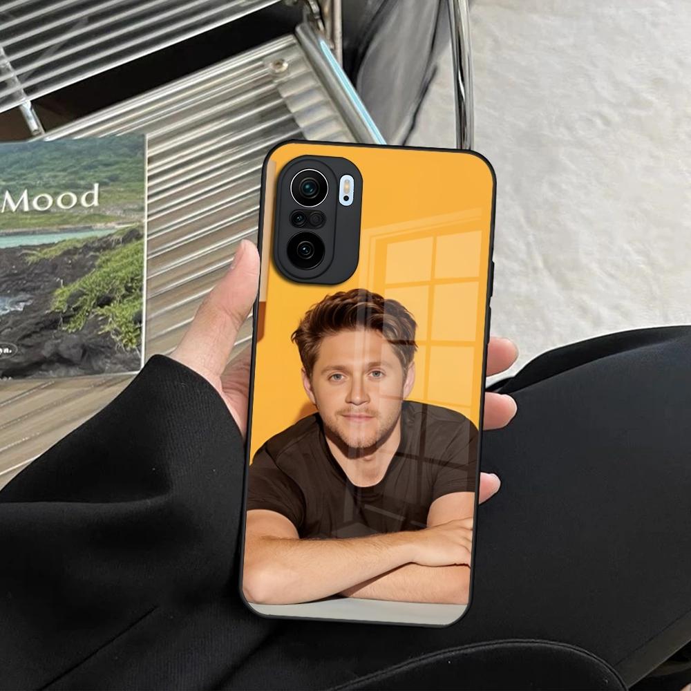 

Singer Niall Horan Phone Case for Xiaomi Redmi Note 14 13 12 11 Ultra Pro Lite 5G toughened glass Cover Redmi 14C 4G