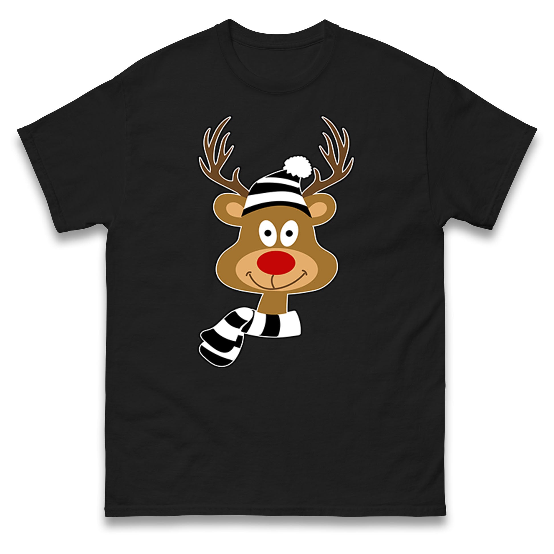 Rudolph The Red Nose Grimsby Fan Christmas T Shirt Tshirt Mens Womens Unisex Tops Tees 3XL
