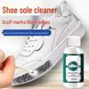 Shoe Edge Scratch Remover: Black Paint & Cleaner for White Leather Shoes, Repairs Marks & Stains
