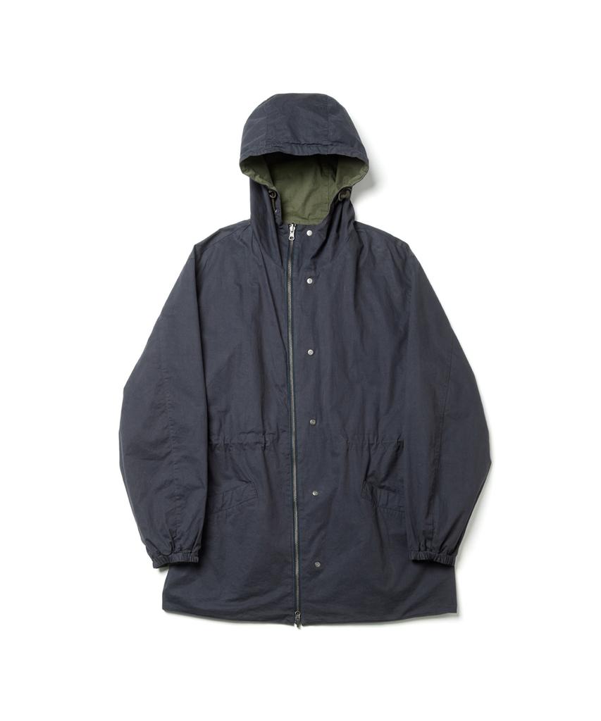 HATCHINGROOM Reversible Parka Khaki/Navy