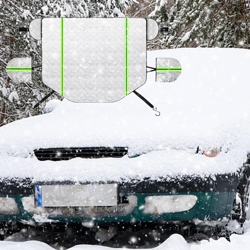 Windshield Protector Anti-Fog Windshield Cover With Side Mirror Protector Reflective Windscreen Sunshade For Vehicles SUVs