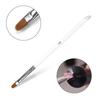 Transparent Round Head Nail Art Gel Brush for DIY UV Designs