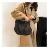 New Canvas Tote Bag Large Capacity Commuter Underarm Bag Women's Bag