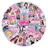 50pcs Emilia Singer Waterproof DIY Creative Notebook Stickers