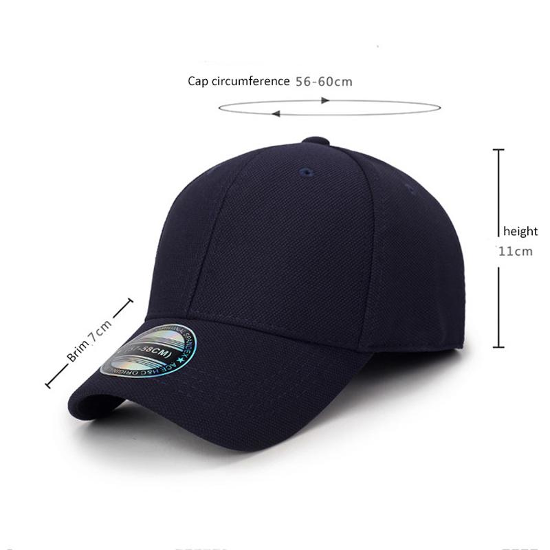 New Stretch Fitted Full Closed Elasticity Flexible Flex Hiphop Caps Hats Fit Visor Baseball Snapback Blank Solid Era Men Women
