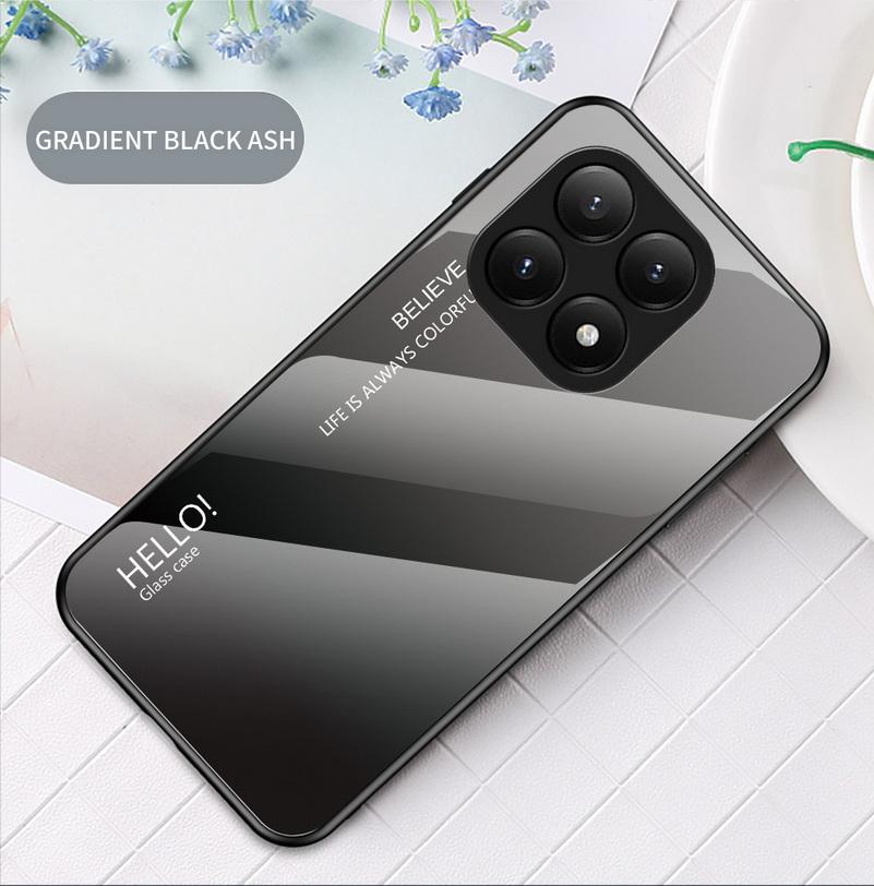 Gradient Tempered Glass Protect Case for Xiaomi 15T Pro Mi 15t 15 Ultra 14T Pro xiaomi 13T Pro 13 Pro 12T 12 Glossy Cover