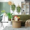 Artificial Eucalyptus Wreath Wall Hanging Decor Home Interior Decoration Gift