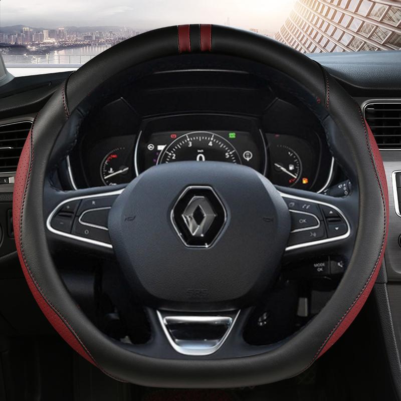 Potah volantu pro Renault Scenic Clio Laguna 2 3 4 5 Kangoo Fluence Megane Trafic Talisman Twingo Kaptur Car