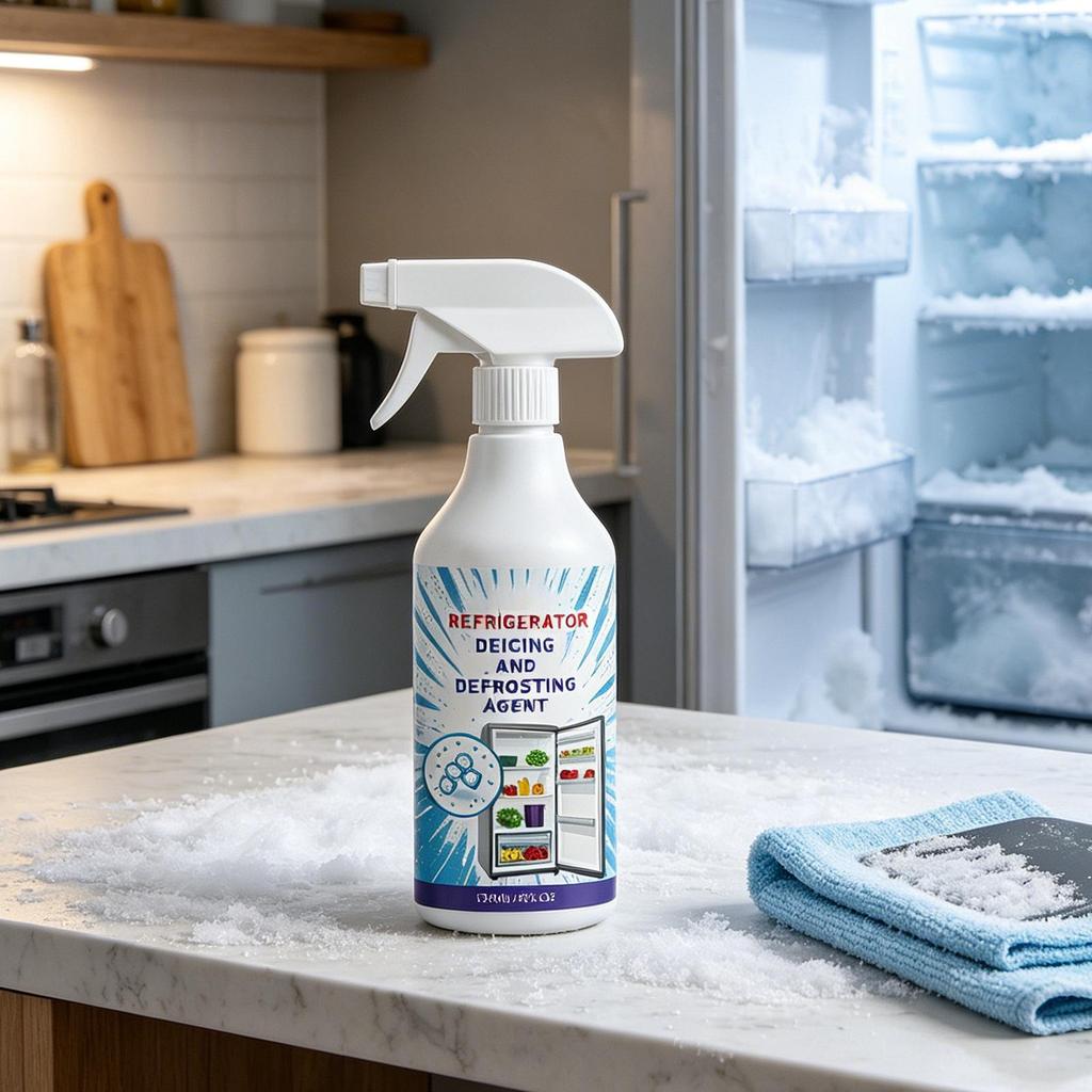 Vriezer Ontdooi Spray 120ml Snelwerkend IJs Smeltend Koelkast IJs Verwijderaar Spray voor Koelkast Raam Voorruit Sleutelgaten Huis