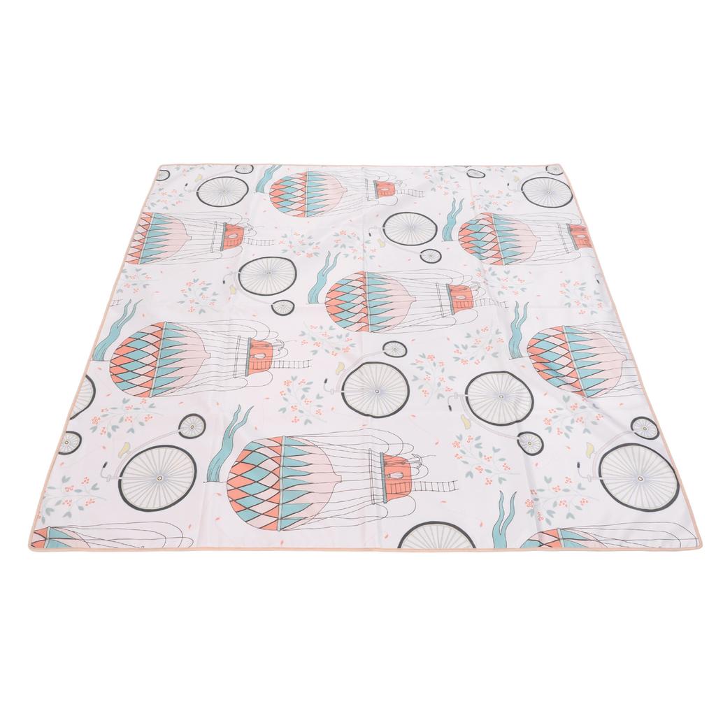 Baby Highchair Floor Mat Soft Cute Pattern Waterproof Prevent Slipping Multifunctional Splat Mat