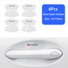 Car Door Handle Bowl Transparent Sticker Anti-collision Protection Strips For Peugeot 407 307 208 3008 308 2008 206 207 107 508