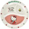 Seibu Shoji Daiwa Round Lunch Plate Melamine Japan RLV73 Children's "New Kitty" (Gingham) Resin,