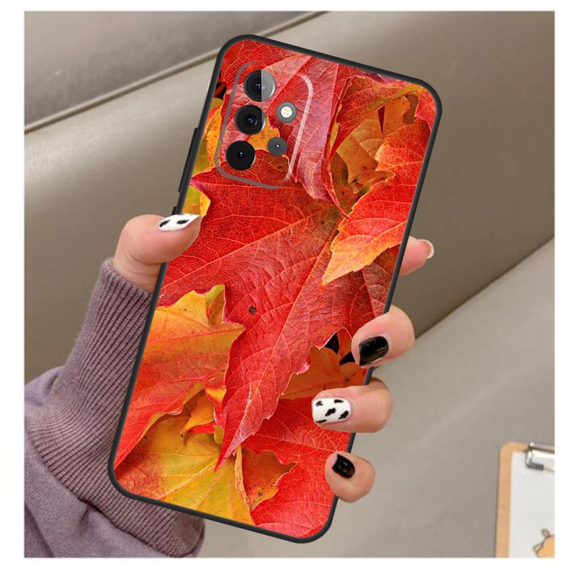 Autumn Leaves Case For Samsung Galaxy A35 A55 A15 A32 A12 A22 A52 A06 A54 A34 A14 A56 A36 A26 A16 A13 A53