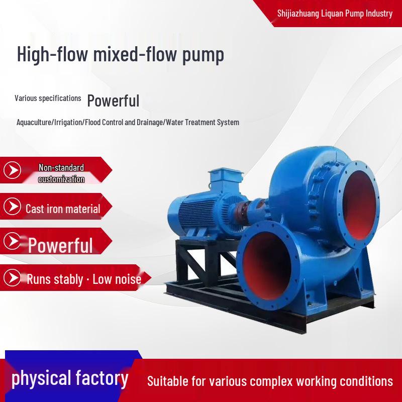 High-Flow Diesel Engine Water Pump for Farmland Irrigation and Flood Control