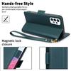 Suitable for Samsung Galaxy A14 A15 A16 A25 A26 A33 A36 A55 A56 A73 Wallet Flip Folio Case with Card Holder Kickstand Shockproof