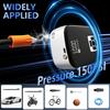 Portable Wireless Digital Air Pump for Car Motorcycle Bike Tire Inflator with Auto Stop Charging Smart Electric Pump White