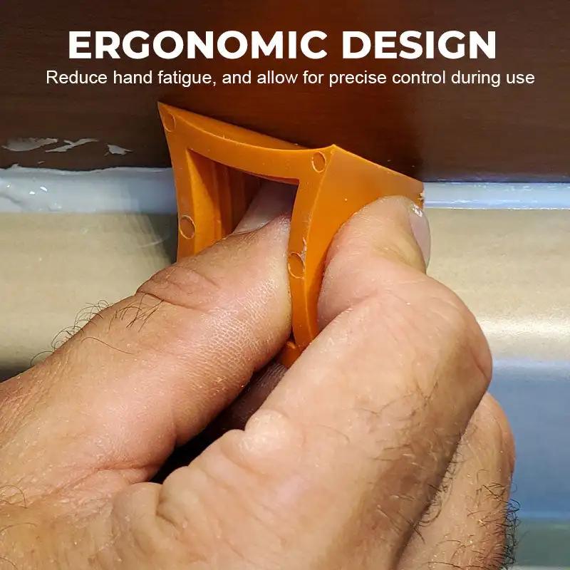 Silikon-Fugenwerkzeuge Fliesenfugendichtstoffverteiler Schaber Hitzebeständig Verschleißfest Finger-Dichtwerkzeug