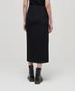 Musinsa Standard Woman Women'S High-Waisted Slit Long Skirt [Black]